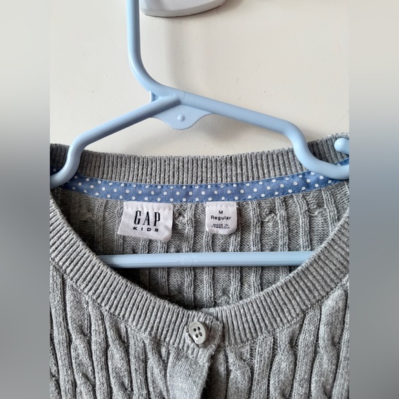 GAP Kids Girls 3 Piece Bundle Sequin Dress, Pink Skirt, Gray Cardigain - Picture 14 of 16